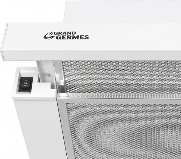 Изображение товара Вытяжка телескопическая Grand & Germes Bilbao (60, белый)