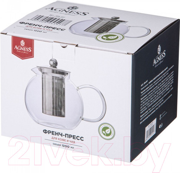 Изображение товара Заварочный чайник Agness 894-547