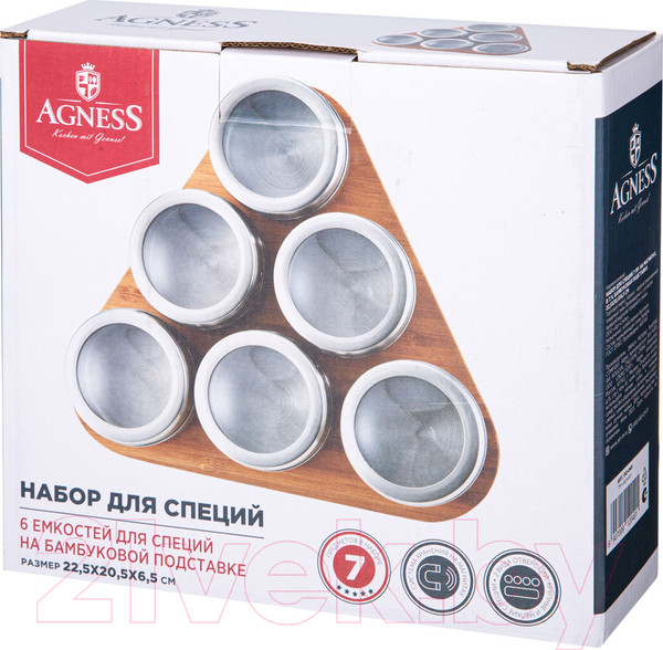 Изображение товара Набор для специй Agness 912-049