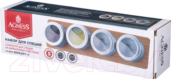 Изображение товара Набор для специй Agness 912-051
