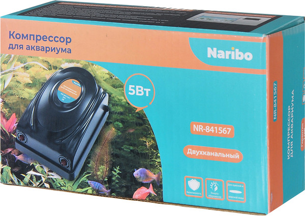 Изображение товара Компрессор для аквариума Naribo NR-841567