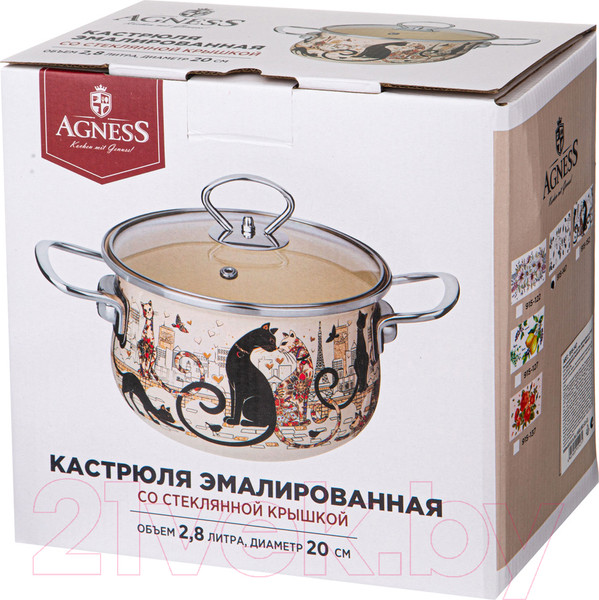 Изображение товара Кастрюля Agness 915-152