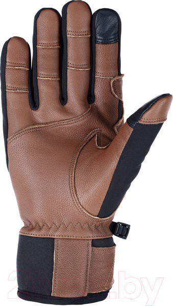 Изображение товара Перчатки лыжные VikinG Knox / 140/25/8255-0989 (р.9, черный/коричневый)