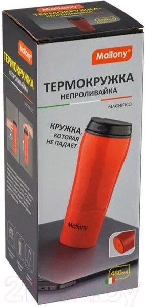 Изображение товара Термокружка Mallony Magnifico / 106044 (красный)