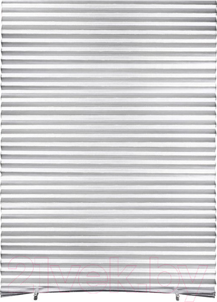 Изображение товара Штора-плиссе Рыжий кот Skandi Самоклеящаяся 90x180 блэкаут / 106825 (белый)