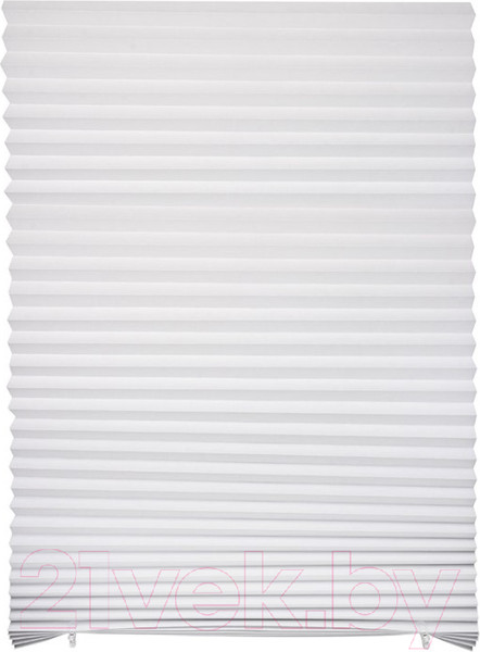 Изображение товара Штора-плиссе Рыжий кот Skandi Самоклеящаяся 90x180 блэкаут / 106825 (белый)