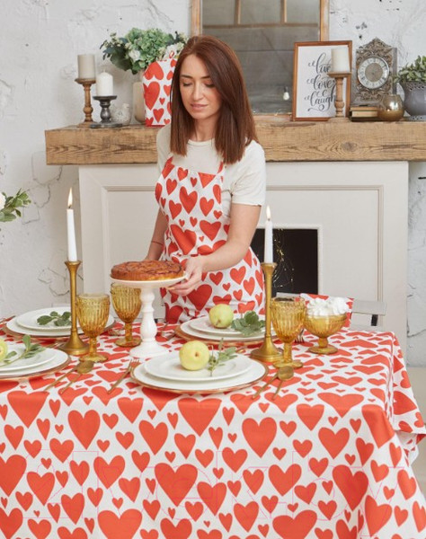 Изображение товара Скатерть Этель Red Hearts / 5376644