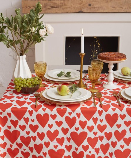 Изображение товара Скатерть Этель Red Hearts / 5376644