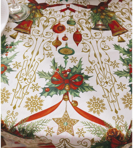 Изображение товара Скатерть Этель Новогодние игрушки / 2690320