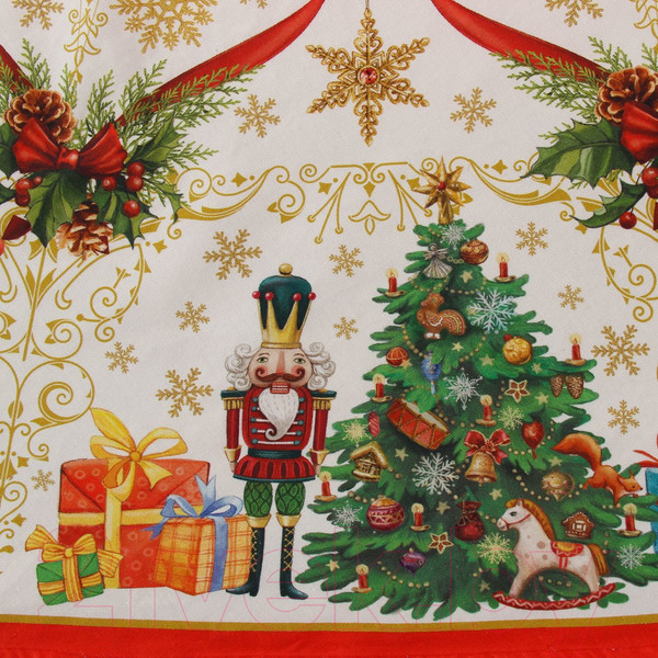 Изображение товара Скатерть Этель Новогодние игрушки / 2690320