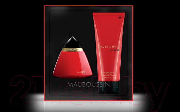 Изображение товара Парфюмерный набор Mauboussin In Red Парфюмерная вода 100мл+Гель для душа 200мл