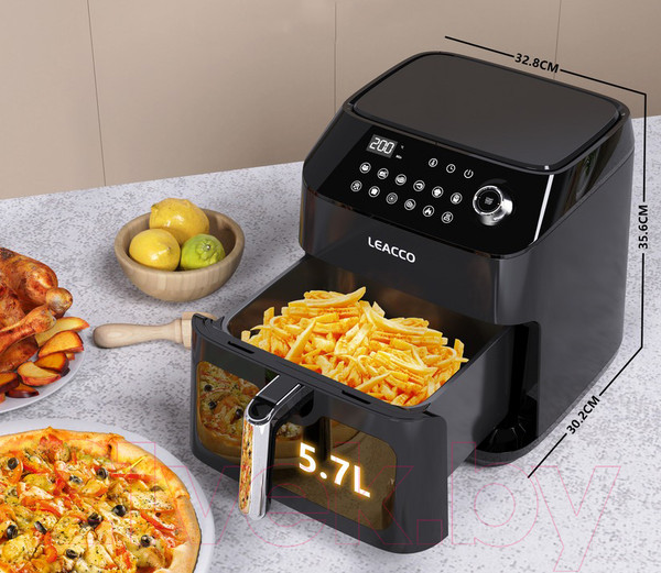 Изображение товара Аэрогриль Leacco Air Fryer AF060 (черный)