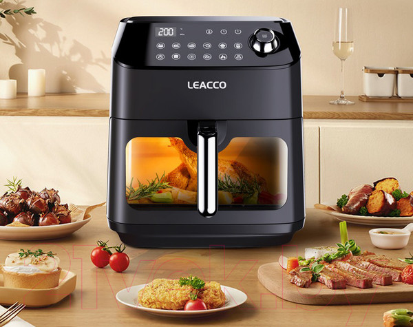 Изображение товара Аэрогриль Leacco Air Fryer AF060 (черный)