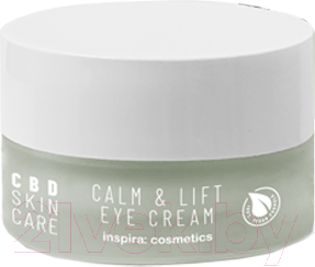 Изображение товара Крем для век Inspira CBD Skin Care Calm & Lift Антистресс лифтинг с маслом CBD (15мл)