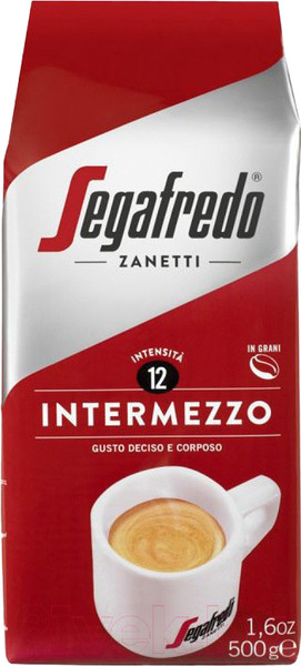 Изображение товара Кофе в зернах Segafredo Zanetti Intermezzo / 1A2 (500г)