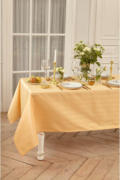 Изображение товара Скатерть Этель Shine / 6974214 (150x220, бежевый)