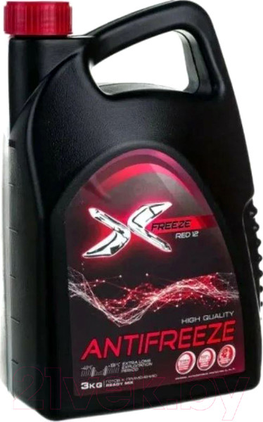 Изображение товара Антифриз X-Freeze G12+ / 430110129 (3кг)
