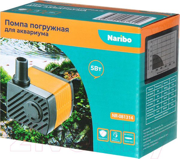 Изображение товара Помпа для аквариума Naribo NR-081314