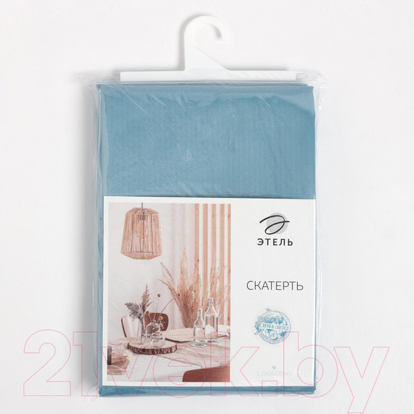 Изображение товара Скатерть Этель Elegance / 6974178 (серый/синий)