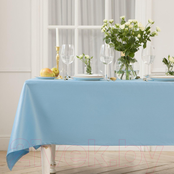 Изображение товара Скатерть Этель Elegance / 6974178 (серый/синий)