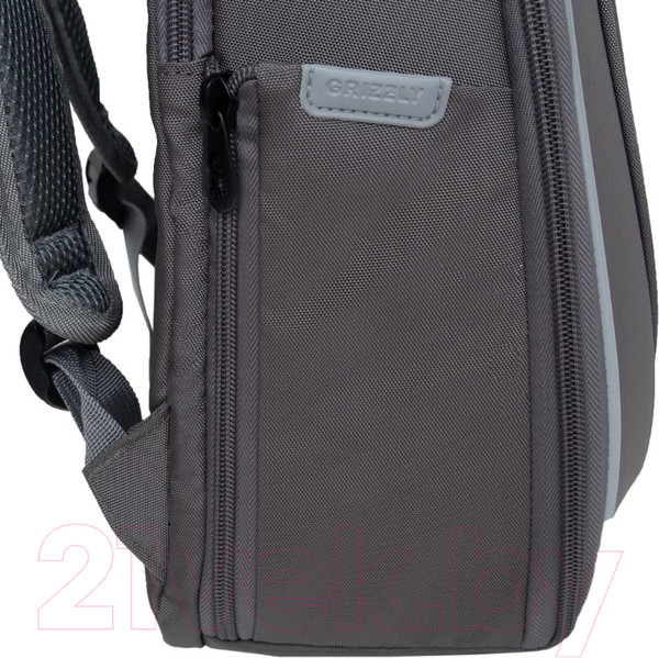 Изображение товара Школьный рюкзак Grizzly RAf-493-2 (серый)