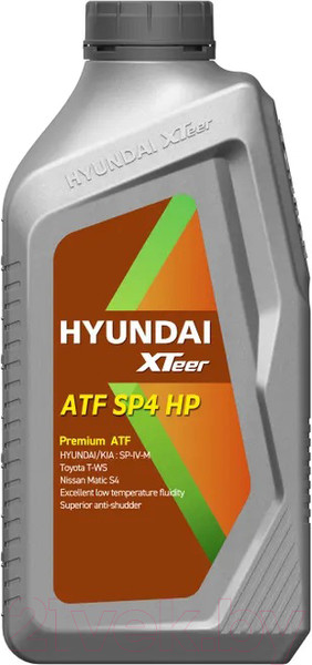 Изображение товара Трансмиссионное масло Hyundai XTeer ATF SP4 HP / 1011006 (1л)