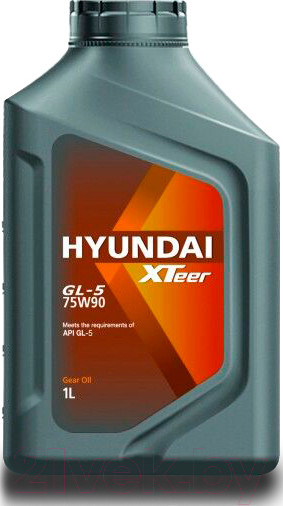 Изображение товара Трансмиссионное масло Hyundai XTeer Gear Oil-5 75W90 / 1011439 (1л)