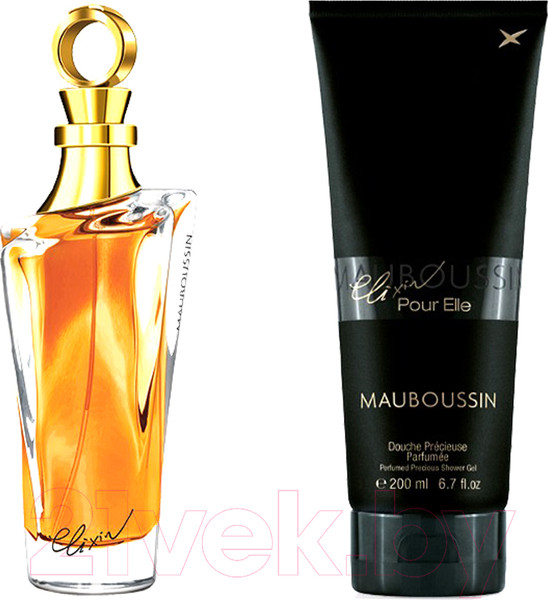 Изображение товара Парфюмерный набор Mauboussin Elixir Pour Elle Парфюмерная вода 100мл+Гель для душа 200мл