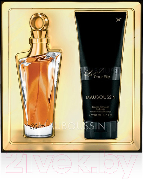 Изображение товара Парфюмерный набор Mauboussin Elixir Pour Elle Парфюмерная вода 100мл+Гель для душа 200мл