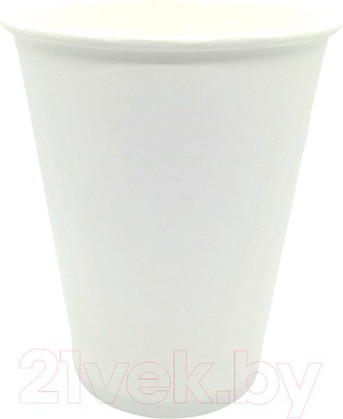 Изображение товара Набор бумажных стаканов Raivbel БС-250 Евро (100шт, белый)