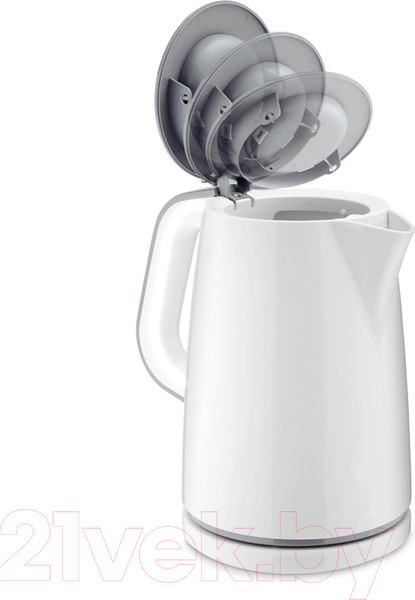 Изображение товара Электрочайник Zelmer ZCK7620S (белый/серый)