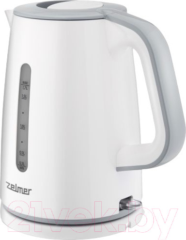 Изображение товара Электрочайник Zelmer ZCK7620S (белый/серый)