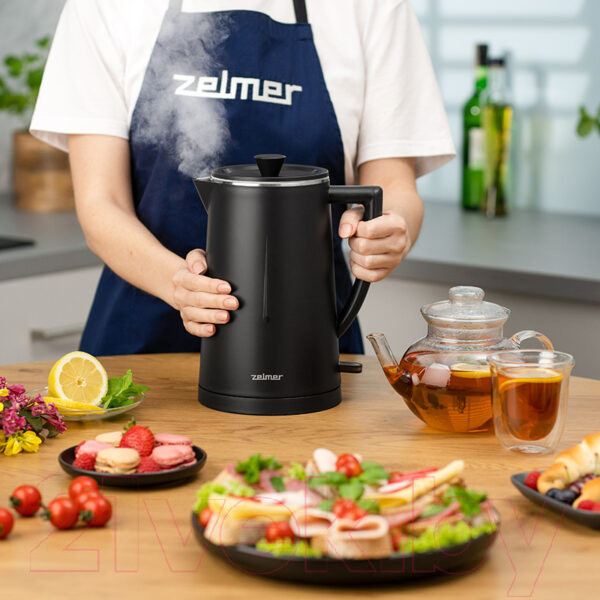 Изображение товара Электрочайник Zelmer ZCK8020B (черный)