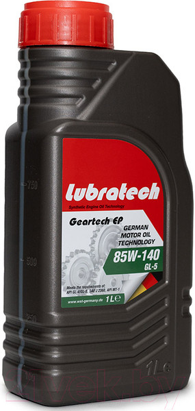 Изображение товара Трансмиссионное масло Lubratech Geartech EP 85W140 (1л)
