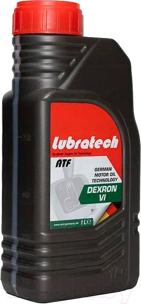 Изображение товара Жидкость гидравлическая Lubratech ATF DX VI (1л)