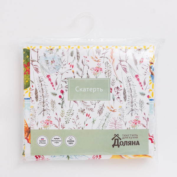 Изображение товара Скатерть Доляна Пасха 145x144 / 3042070