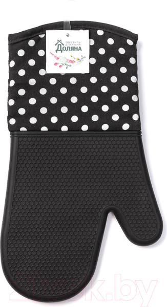 Изображение товара Рукавица-прихватка Доляна Профи300 / 3738376 (черный)