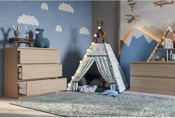 Изображение товара Комод Mio Tesoro Варма 3 (дуб беленый)