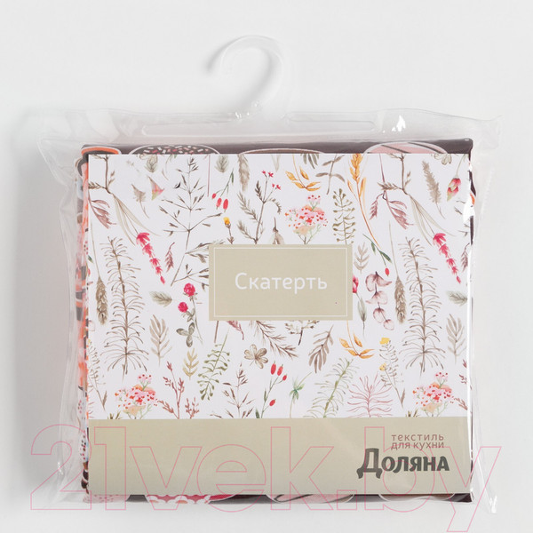 Изображение товара Скатерть Доляна Пончики 150x250 / 3923327