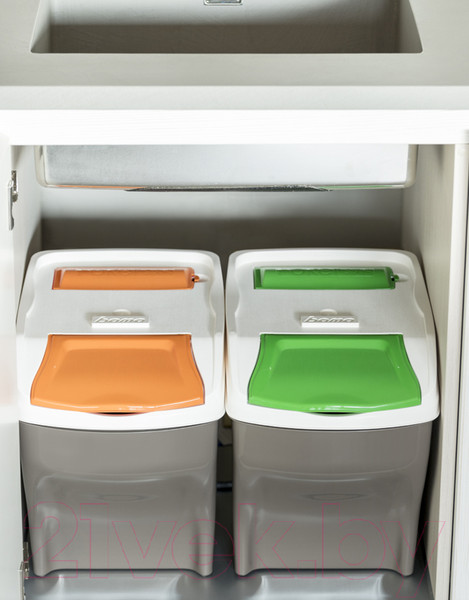 Изображение товара Система сортировки мусора Bama Pattumiera Poker Plus Set 4 Pz (4шт)