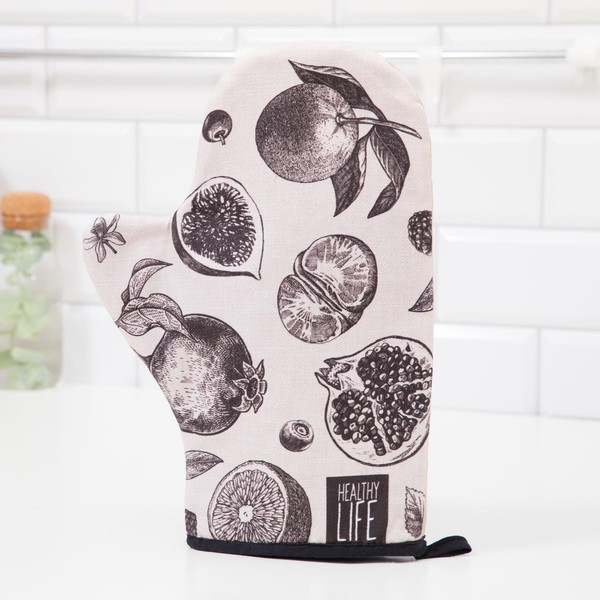 Изображение товара Рукавица-прихватка Этель Healthy Life / 4523394