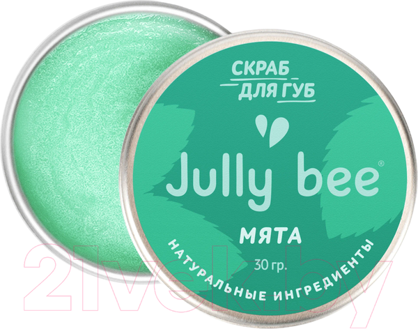 Изображение товара Скраб для губ Jully Bee Мята (30г)
