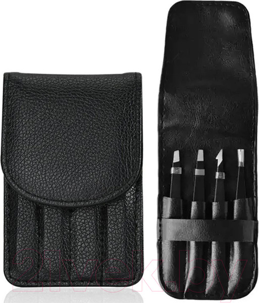 Изображение товара Набор пинцетов косметических Sipl DA97 для накладки ресниц и бровей