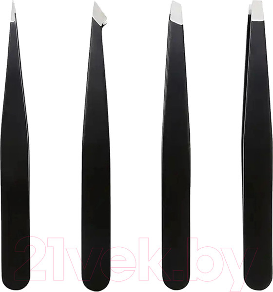 Изображение товара Набор пинцетов косметических Sipl DA97 для накладки ресниц и бровей