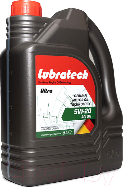Изображение товара Моторное масло Lubratech Ultra 5W20 (5л)