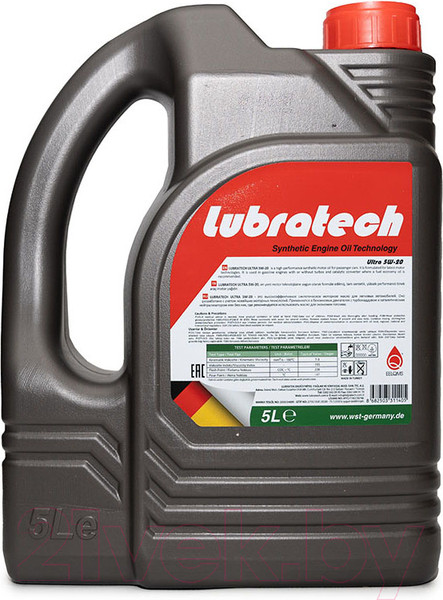 Изображение товара Моторное масло Lubratech Ultra 5W20 (5л)