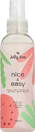 Изображение товара Спрей для тела Jully Bee Nice and Easy. Тонус и восстановление (150мл)