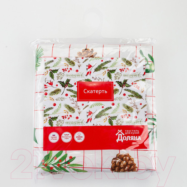 Изображение товара Скатерть Доляна New Year 146x180 / 4980254