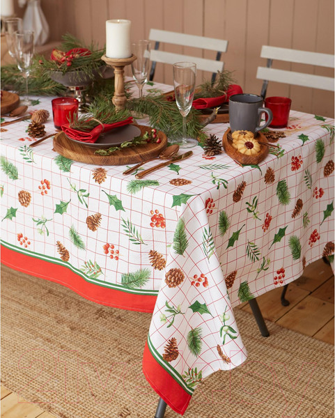 Изображение товара Скатерть Доляна New Year 146x180 / 4980254