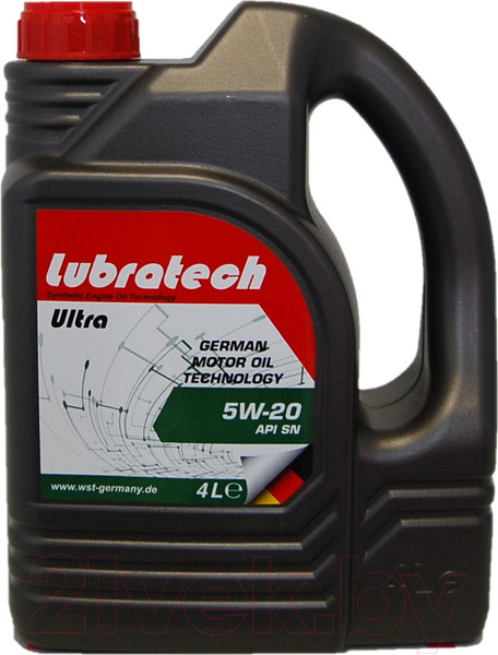 Изображение товара Моторное масло Lubratech Ultra 5W20 (4л)